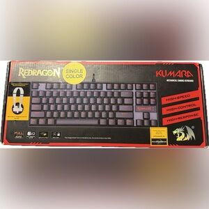 Kumara Mechanical Gaming Keyboard - Black and Red